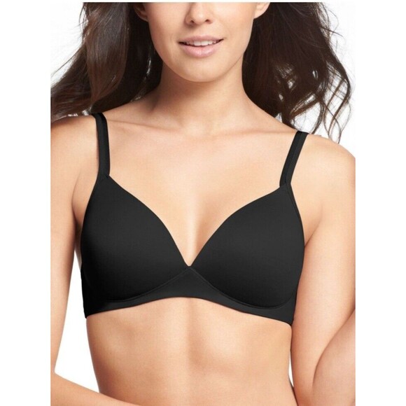 Warner's Black Bra Size 36C Women's Elements Of Bliss With Lift Wire-Free - Picture 1 of 10